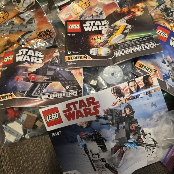 Lot Of 8 Sets Of Star Wars Lego NO MINI FIGURES - Picture 4 of 5